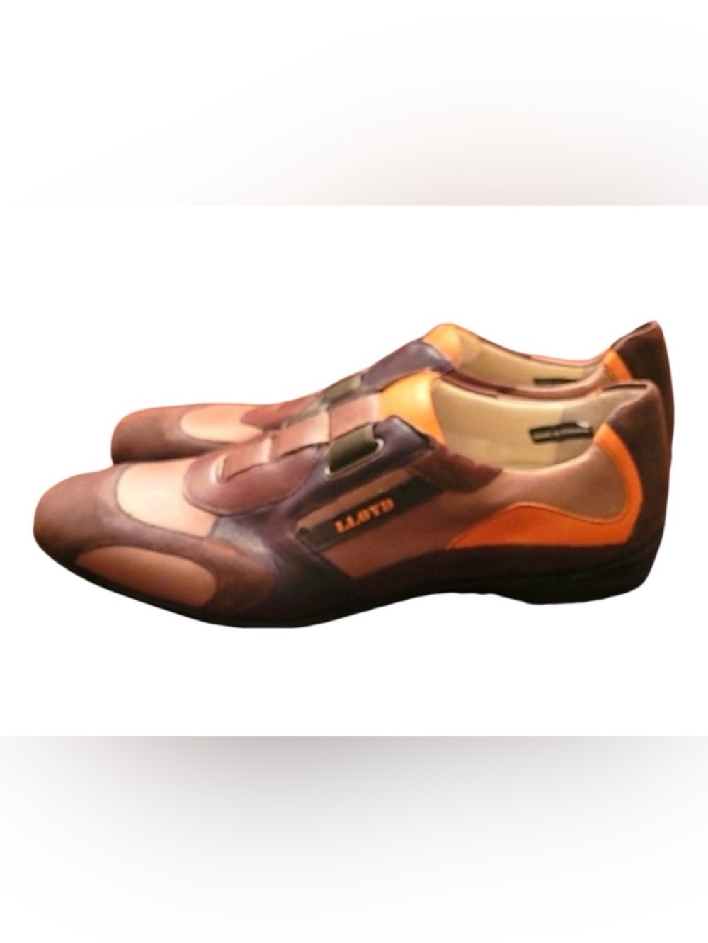 LLoyd Germany Brown Leather Slip-On Loafers